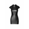 F309 Mini robe fantaisie wetlook avec dos en dentelle