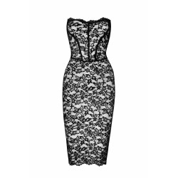F301 Catalyst - Robe midi à lacets