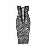F301 Catalyst - Robe midi à lacets