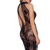 F239 Robe longue en tulle