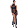 F239 Robe longue en tulle