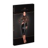 F228 Robe midi avec top en dentelle souple