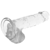 X RAY - HARNAIS + BITE TRANSPARENT AVEC BILLES 20 CM -O- 4.5 CM