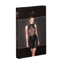 F222 Robe à couper le souffle avec broderie fine