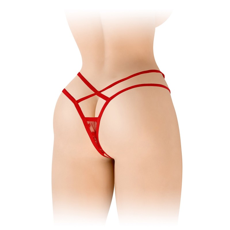 String ouvert Mylene - rouge String ouvert Mylene - rouge