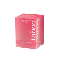 Bougie de massage Taboo for her plaisir charnel