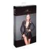 F154 Mini-robe Powerwetlook avec corset