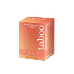 Bougie de massage Taboo for her péché sucré