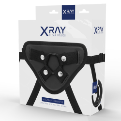 X RAY - HARNAIS RADIO AVEC ANNEAUX EN SILICONE