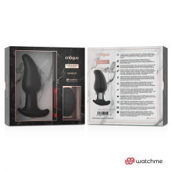 VIBRATEUR ANAL PLUG TÉLÉCOMMANDE WATCHME AVEC ROTATION DES PERLES AMADEUS