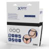 X RAY - HARNAIS RADIO AVEC ANNEAUX EN SILICONE