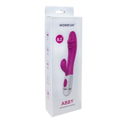 ABBY VIBRATEUR & STIMULATEUR 16 VITESSES ROSE