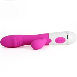 ABBY VIBRATEUR & STIMULATEUR 16 VITESSES ROSE