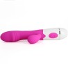 ABBY VIBRATEUR & STIMULATEUR 16 VITESSES ROSE