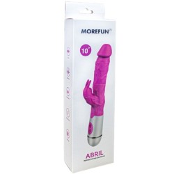 ABRIL VIBRATEUR RABBIT 16 VITESSES ROSE