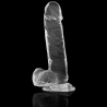 BITE TRANSPARENTE AVEC BOULES 20 CM -O- 4.5 CM