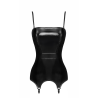 F381 Dominae Venom PVC corset-belt