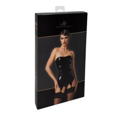 F381 Dominae Venom PVC corset-belt