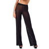 F374 Onyx Sheer Palazzo