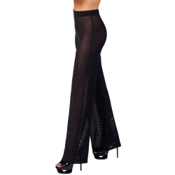 F374 Onyx Sheer Palazzo