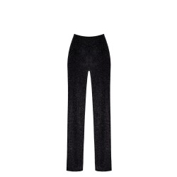 F374 Onyx Sheer Palazzo