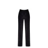 F374 Onyx Sheer Palazzo