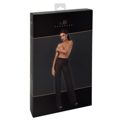 F374 Onyx Sheer Palazzo