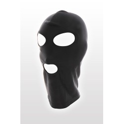 Cagoule BDSM 3 ouvertures