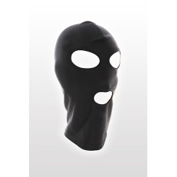 Cagoule BDSM 3 ouvertures