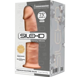 MODÈLE 2 PÉNIS RÉALISTE PREMIUM SILEXPAN SILICONE 19 CM