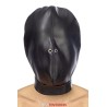 Cagoule BDSM fermée simili cuir