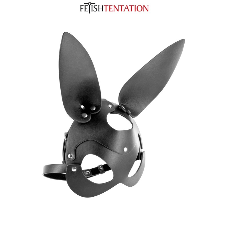 Masque bunny simili cuir réglable