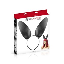 Oreilles de lapin en simili cuir