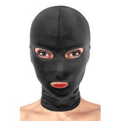 Cagoule BDSM 3 ouvertures