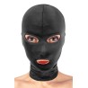 Cagoule BDSM 3 ouvertures