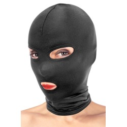 Cagoule BDSM 3 ouvertures