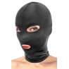 Cagoule BDSM 3 ouvertures