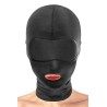 Cagoule BDSM bouche ouverte