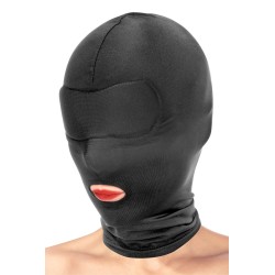 Cagoule BDSM bouche ouverte