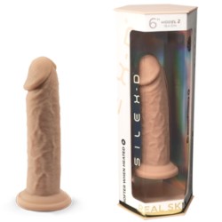 MODÈLE DE PÉNIS RÉALISTE 2 SILICONE THERMOREACTIF PREMIUM 15,4 CM