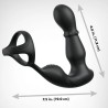 ANNEAU ANAL VIBRANT ET MASSEUR AVEC TÉLÉCOMMANDE