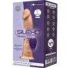 MODÈLE 1 VIBRATEUR PÉNIS RÉALISTE SILICONE PREMIUM SILEXPAN TÉLÉCOMMANDE 17.5 CM