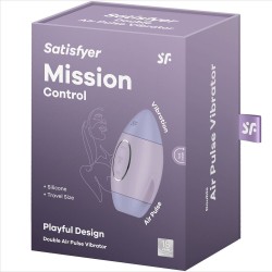 Mission  Contrôl Mini vibromasseur double impulsion