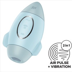 Mission  Contrôl Mini vibromasseur double impulsion