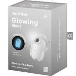 Stimulateur de clitoris à air pulsé Glowing Ghost