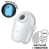 Stimulateur de clitoris à air pulsé Glowing Ghost