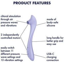 EASY LOVER VIBRATOR & AIR PULSE STIMULATOR