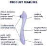 EASY LOVER VIBRATOR & AIR PULSE STIMULATOR