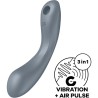 Curve Trinity 1 : Stimulateur ultime à vibration Air Pulse