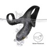 ANNEAU VIBRATEUR DOUBLE RANGER POUR COUPLES NOIR